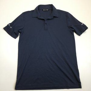 TRAVIS MATHEW Dark Blue Dodge Ram Chrysler Jeep Embroidery Short Sleeve Shirt